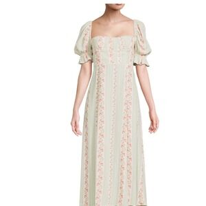 Cottagecore Spring Tomatoe Girl WEWOREWHAT floral Midi dress midi dress size 2